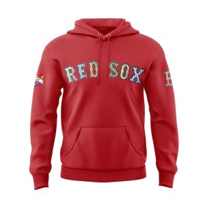 Red Sox LGBTQ Pride Night 2025 Red Combo Hoodie1