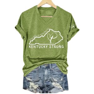 Come Hell Or High Water Kentucky Strong Faith Cross Shirt1