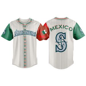 Mariners Mexican Heritage Night Striped 2025 Jersey