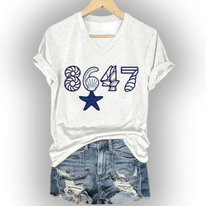 Trump 8647 Starfish Seashells Shirt