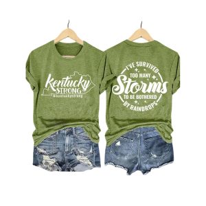 Kentucky Strong Ive Survived Too Many Storms To Be Bothered By Raindrops Shirt1