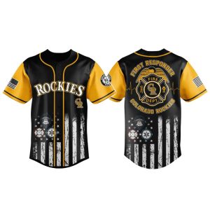 2025 Rockies First Responders Night Jersey