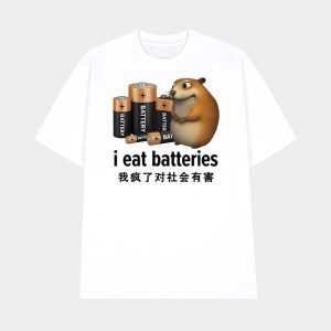 I Eat Batteries Chinese Shirt