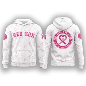 Red Sox x Cancer Awareness Night 2025 Hoodie3