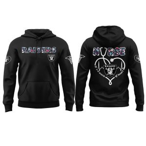Raiders NURSES NIGHT Hoodie 2025