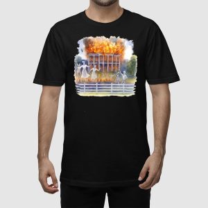 Nottoway Plantation Fire Juneteenth 1865 Shirt 2