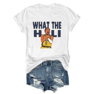 Tyrese Haliburton Choke What The Hell Shirt2