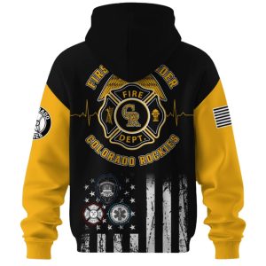 Rockies First Responders Hoodie 20252