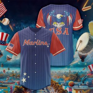2025 Marlins Team USA Celebration Jersey Giveaway 2