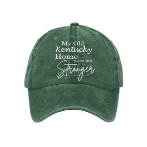 My Old Kentucky Home Stronger Than The Storm Baseball Cap3