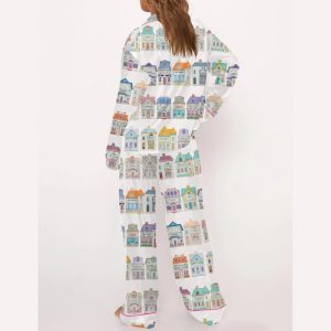 Lenox Spice Village Silky Satin Pajama Set3