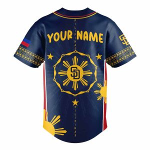 Padres Filipino Heritage Night 2025 Custom Name Jersey2