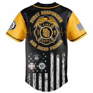 2025 Padres First Responders Night Jersey2