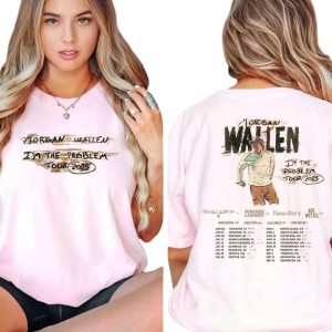 Morgan Wallen Im The Problem Tour 2025 Two Sided Shirt2