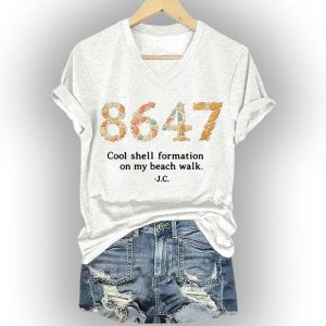8647 Cool Shell Formation On My Beach Walk Shirt3