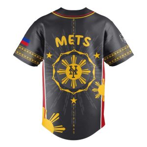 2025 Mets Filipino Heritage Night City Connect Gray Jersey2