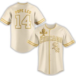 Pope Leo 14 Vatican City Connect White Sox Jersey