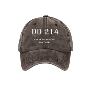 DD214 Americas Official Man Card Hat1