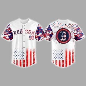 Red Sox 4th Of July Independence Day Jersey 2025