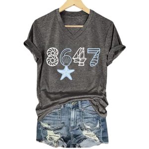 Trump 8647 Starfish Seashells Shirt4