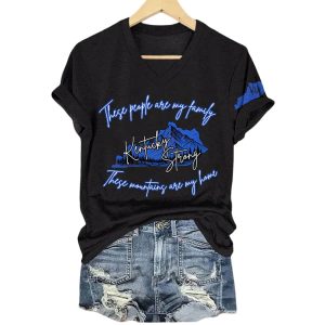 Kentucky Strong These People Are My Family These Mountains Are My Home KY Shirt1