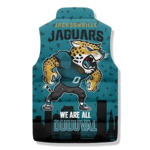 JAX Jaguars We Are All Duuuval Puffer Vest2