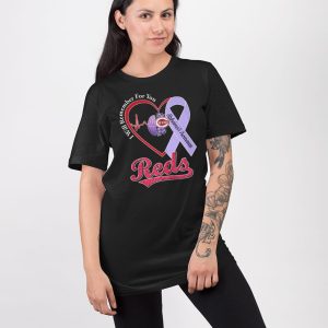 Reds I Will Remember For You Alzheimers Awareness Shirt 2