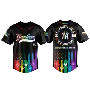 Yankees Disability Pride Month Jersey 2025