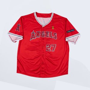 2025 Angels Mike Trout Youth Jersey Giveaway 2
