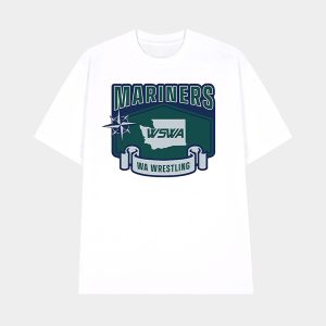 Mariners Washington State Wrestling Association Shirt 2025 Giveaway 1