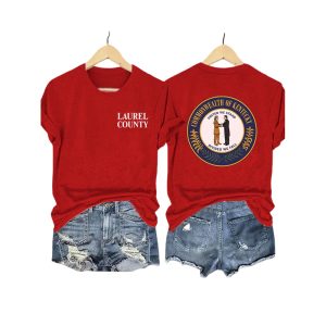 Laurel County Commonwealth Of Kentucky United We Stand Divided We Fall Shirt4