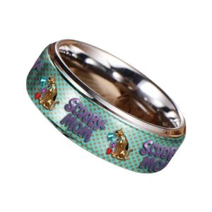 Scooby Doo x Mothers Day Silver Tungsten Rings1