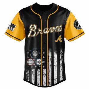 2025 Braves First Responders Night Jersey1