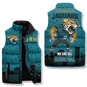 JAX Jaguars We Are All Duuuval Puffer Vest