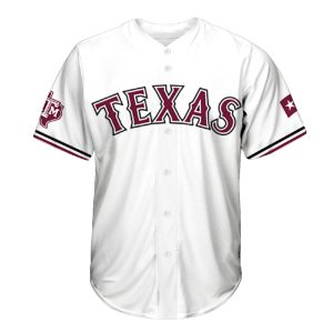 2025 Rangers Texas AM University Night Jersey Giveaway 2