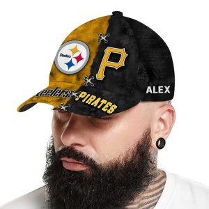 Steelers x Pirates Classic Cap1