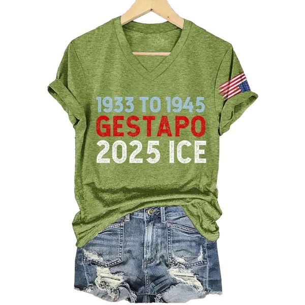 1933 To 1945 Gestapo 2025 Ice Shirt