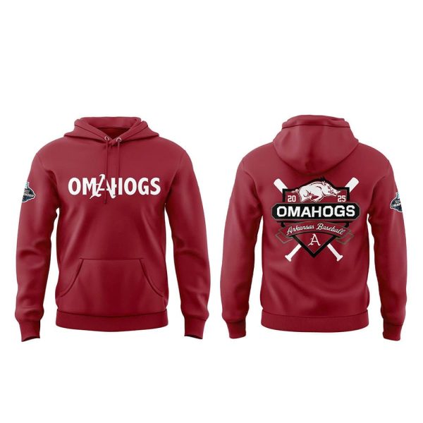 2025 Arkansas Baseball OMAHOGS Shirt