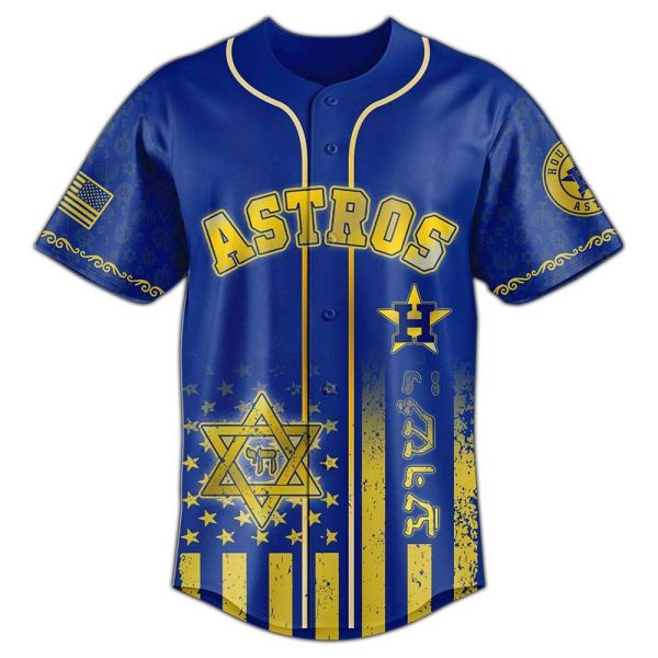 2025 Astros Jewish Heritage Night Jersey