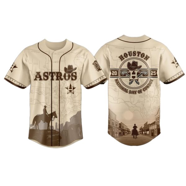 2025 Astros National Day Of Cowboy Jersey