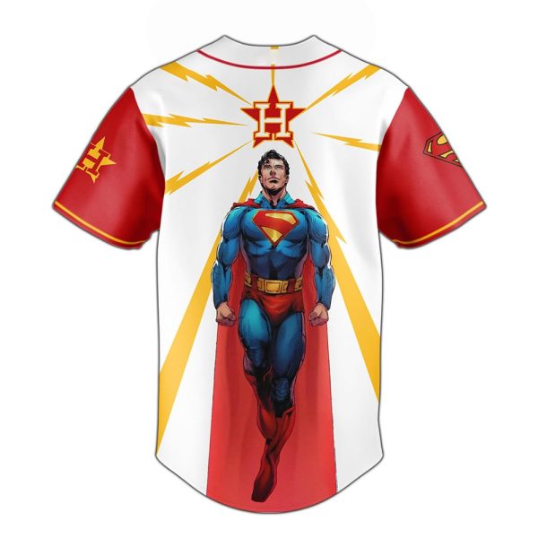 2025 Astros x Superman Man Of Steel Jersey