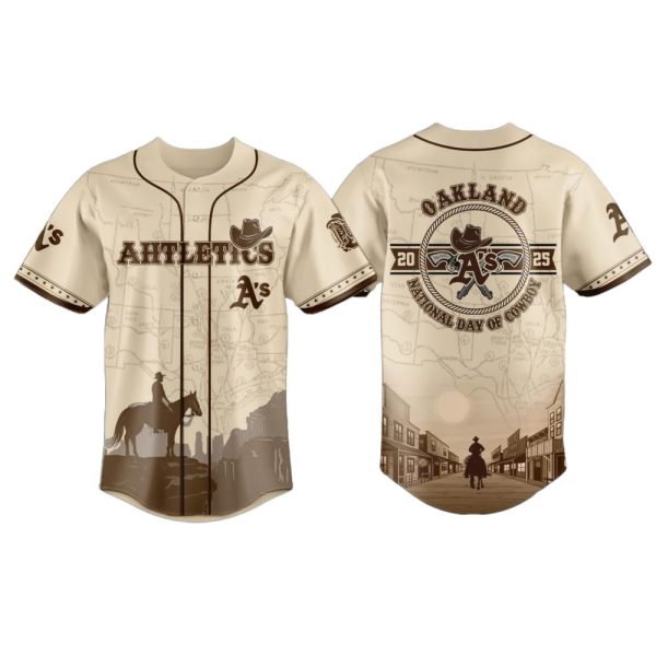 2025 Athletics National Day Of Cowboy Jersey