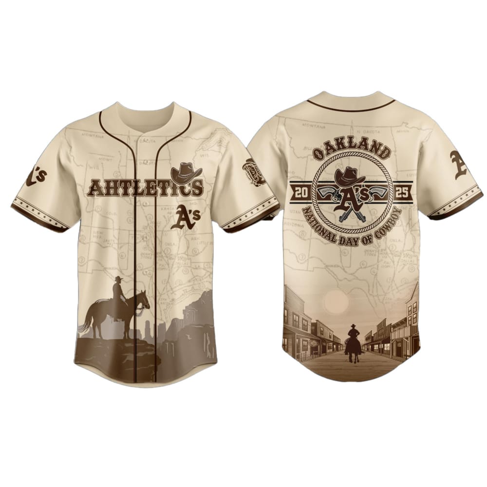 2025 Athletics National Day Of Cowboy Jersey 2025 Athletics National Day Of Cowboy Jersey