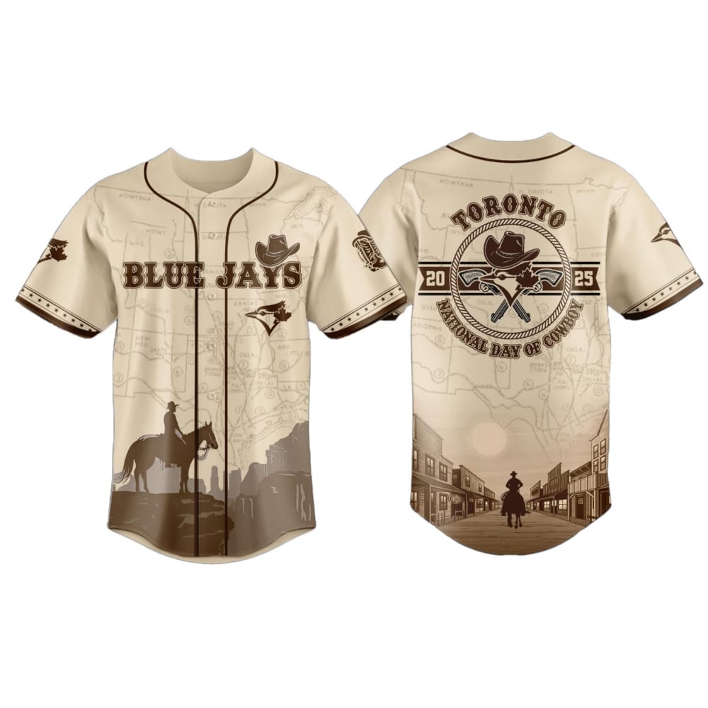 2025 Blue Jays National Day Of Cowboy Jersey 2025 Blue Jays National Day Of Cowboy Jersey