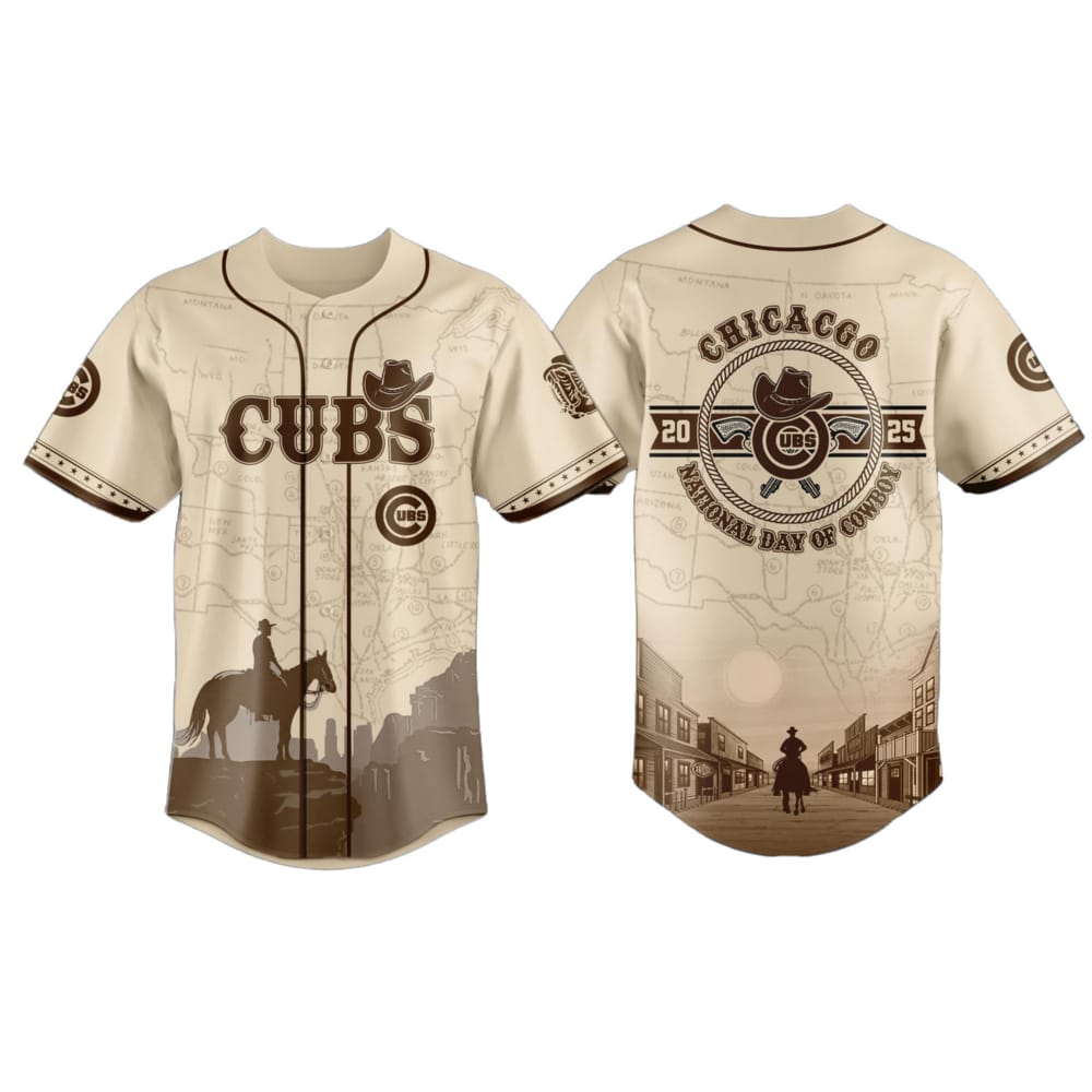 2025 Cubs National Day Of Cowboy Jersey 2025 Cubs National Day Of Cowboy Jersey