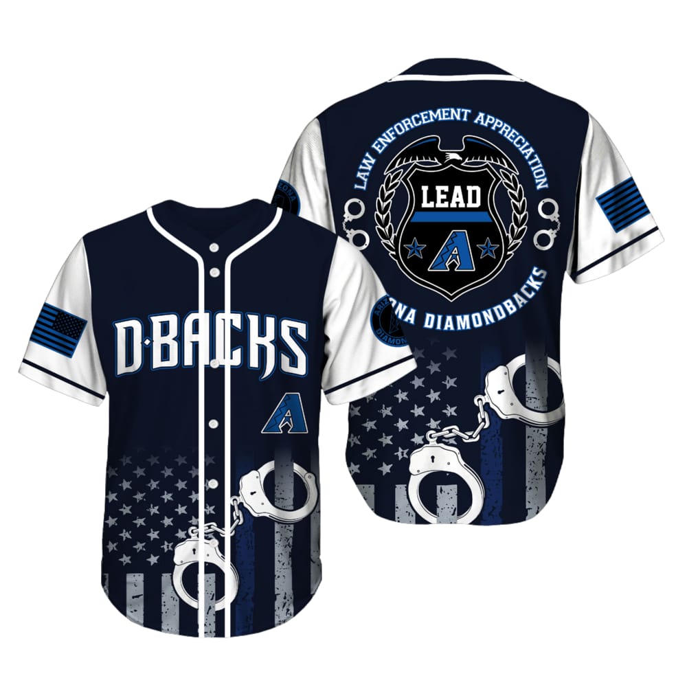 2025 Diamondbacks x Law Enforcement Appreciation Day Jersey 2025 Diamondbacks x Law Enforcement Appreciation Day Jersey