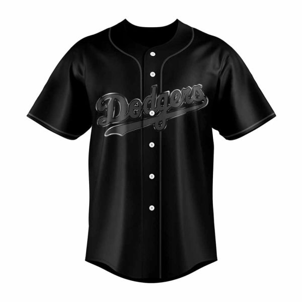 2025 Dodgers Back In Black Jersey