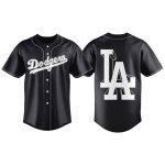 2025 Dodgers Black Lights Out Jersey