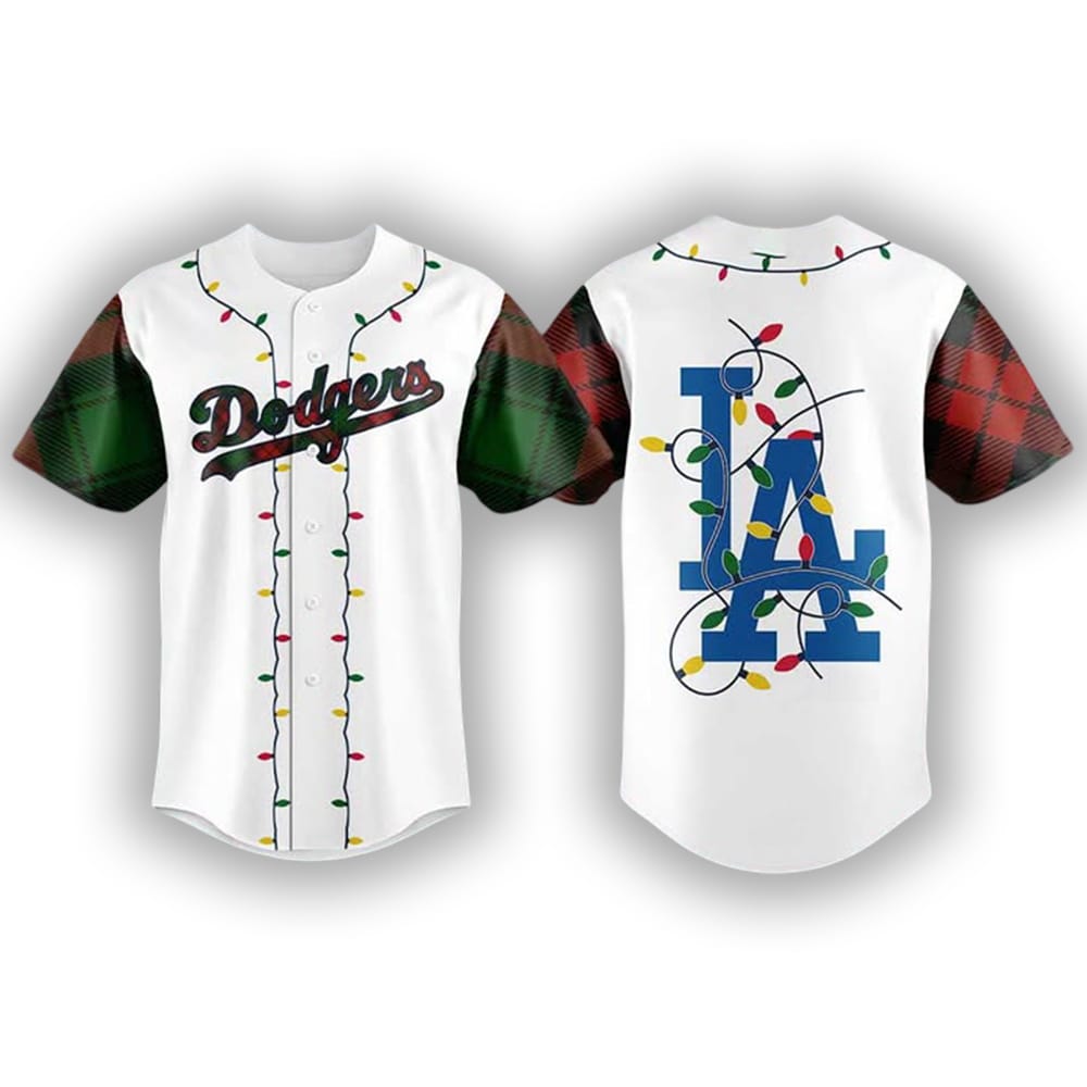 2025 Dodgers Christmas in July Jersey 2025 Dodgers Christmas in July Jersey