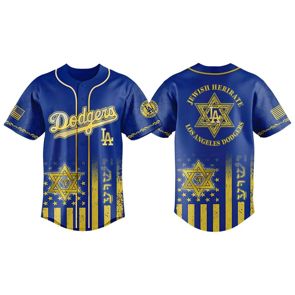 2025 Dodgers Jewish Heritage Night Jersey 2025 Dodgers Jewish Heritage Night Jersey